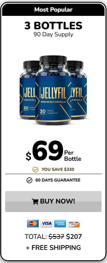 3 bottles of JellyFil