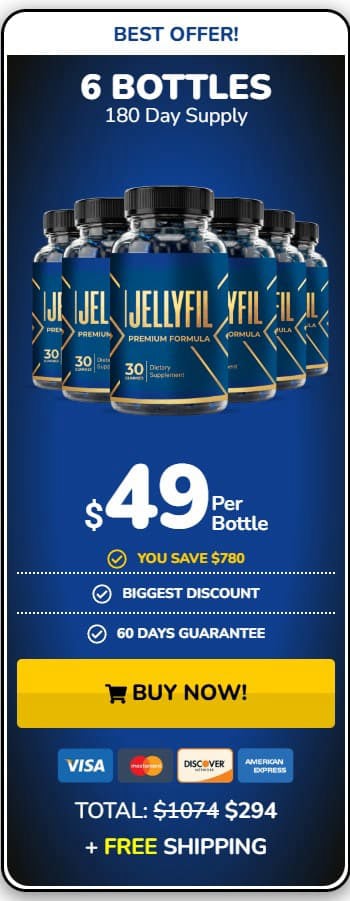 6 bottles of JellyFil — best value